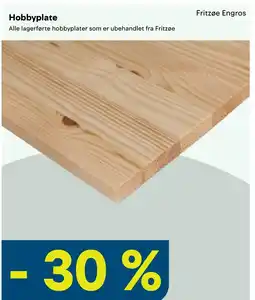 Maxbo Hobbyplate tilbud