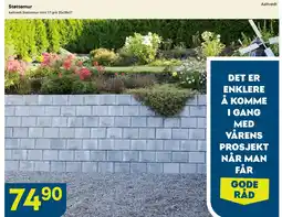 Maxbo Støttemur tilbud