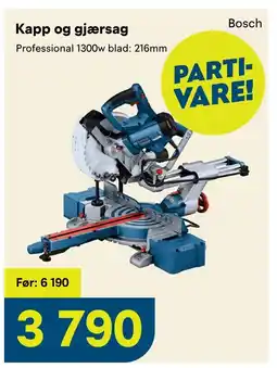 Maxbo Bosch Kapp og gjærsag tilbud