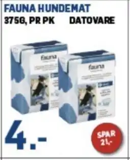 Price Lagerbutikk Fauna hundemat tilbud