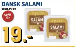 Price Lagerbutikk Dansk salami tilbud