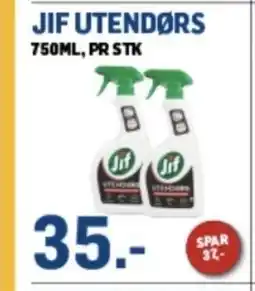 Price Lagerbutikk Jif utendørs tilbud