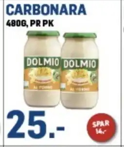 Price Lagerbutikk DOLMIO Carbonara tilbud
