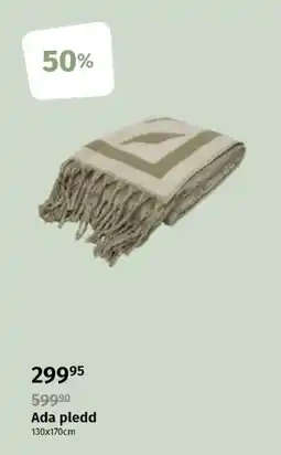 Nille Ada pledd tilbud