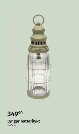 Nille Lyngør batterilykt tilbud