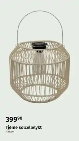 Nille Tjøme solcellelykt tilbud