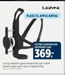 Sport 1 Lezyne flaskeholder air matrix cage tilbud