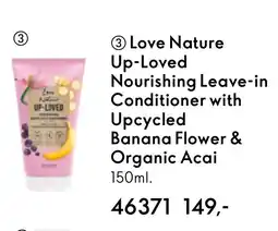 Oriflame Love Nature Up-Loved Nourishing Leave-in Conditioner with Upcycled Banana Flower & Organic Acai tilbud