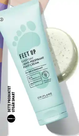 Oriflame Feet Up Everyday/ Anti-Perspirant Foot Cream tilbud