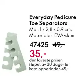 Oriflame Everyday Pedicure Toe Separators tilbud