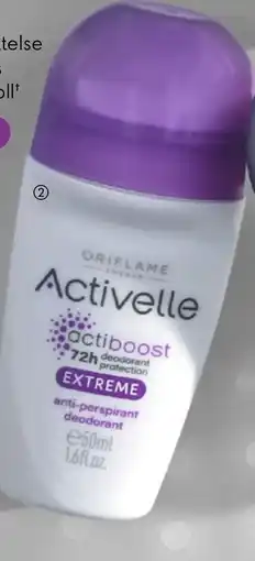 Oriflame Activelle Extreme Anti-perspirant Deodorant tilbud