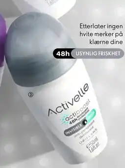 Oriflame Invisible Fresh anti-perspirant deodorant tilbud