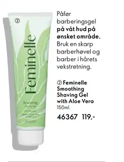 Oriflame Feminelle Smoothing Shaving Gel with Aloe Vera tilbud