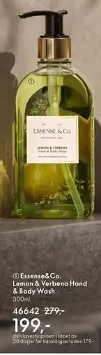 Oriflame Essense&Co. Lemon & Verbena Hand & Body Wash tilbud