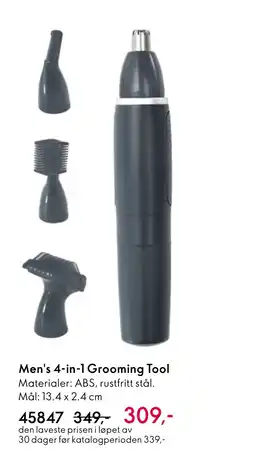 Oriflame Men's 4-in-1 Grooming Tool tilbud