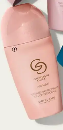 Oriflame Giordani Gold Woman Perfumed Anti-perspirant Roll-On Deodorant tilbud