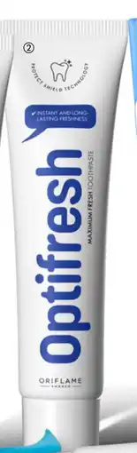 Oriflame Optifresh Maximum Fresh Toothpaste tilbud