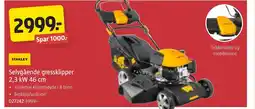 Jula Selvgående gressklipper 2,3 kW 46 cm tilbud