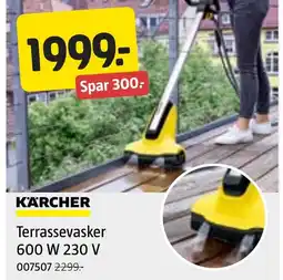 Jula KARCHER Terrassevasker 600 W 230 V tilbud