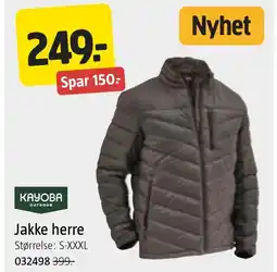 Jula Jakke herre tilbud