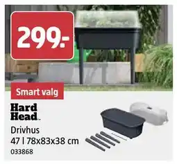 Jula Drivhus 47 l 78x83x38 cm tilbud
