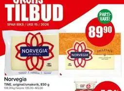 Spar Norvegia tilbud