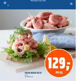 Coop Obs POLAR REKER 50/70 tilbud