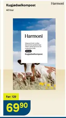 Maxbo Kugjødselkompost tilbud