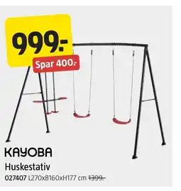 Jula KAYOBA Huskestativ tilbud