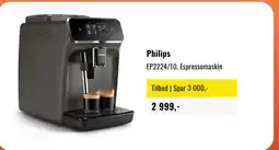 Skousen Philips EP2224/10, Espressomaskin tilbud