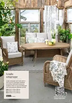 Europris Lyngby sofagruppe tilbud