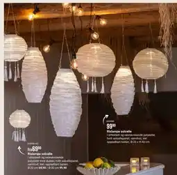 Europris Rislampe solcelle tilbud