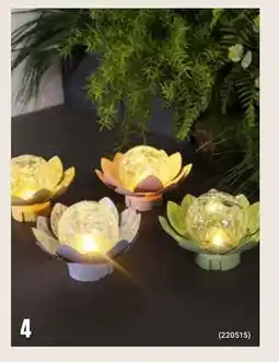 Europris Utelampe solcelle Lotus tilbud