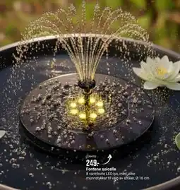 Europris Fontene solcelle tilbud