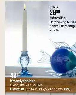 Europris Kronelysholder tilbud