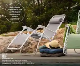 Europris Baden Baden stol tilbud