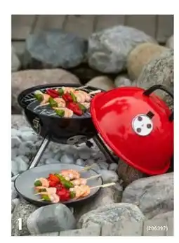 Europris Bærbar kullgrill tilbud