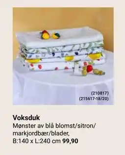 Europris Voksduk tilbud