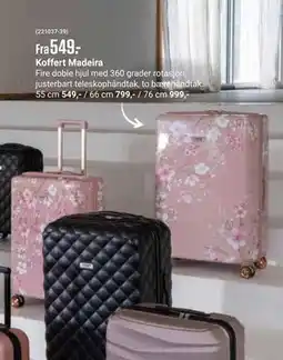 Europris Koffert Madeira tilbud