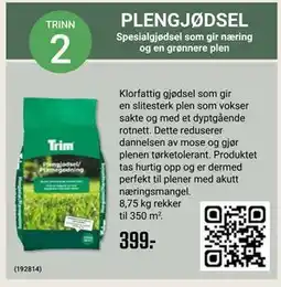 Europris PLENGJØDSEL tilbud