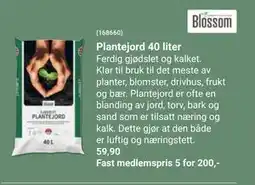 Europris Plantejord 40 liter tilbud