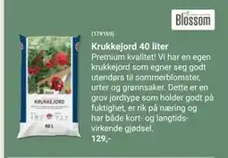 Europris Krukkejord 40 liter tilbud