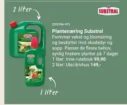 Europris Plantenæring Substral tilbud