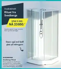 Bademiljø Svedbergs Ritual tilbud