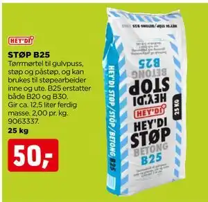 jem & fix STØP B25 tilbud