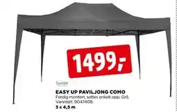 jem & fix EASY UP PAVILJONG COMO tilbud