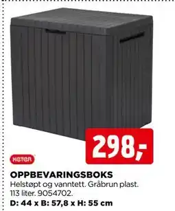 jem & fix OPPBEVARINGSBOKS tilbud