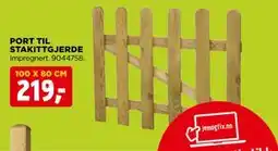 jem & fix PORT TIL STAKITTGJERDE tilbud