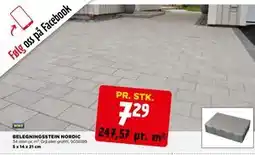 jem & fix BELEGNINGSSTEIN NORDIC tilbud