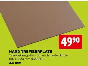 jem & fix HARD TREFIBERPLATE tilbud